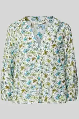TOM TAILOR Loose fit blouse met all-over motief