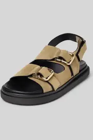 ALOHAS Sandalen met labeldetail, model 
