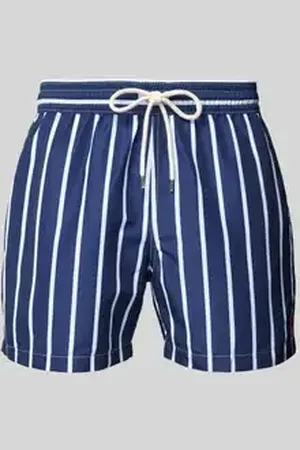Ralph Lauren Relaxed fit zwembroek met tunnekoord, model 