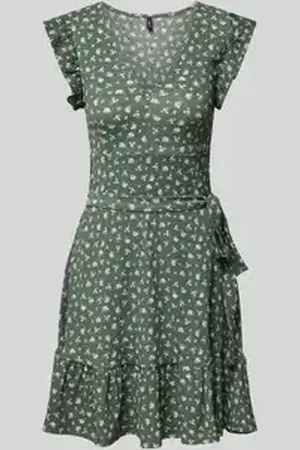 ONLY Getailleerde mini-jurk met strikceintuur, model 