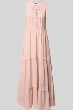 HUGO BOSS Maxi-jurk met volantzoom, model 