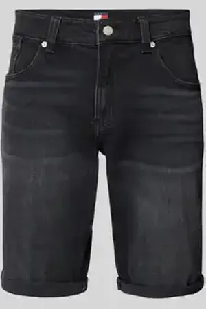 Tommy Hilfiger Slim korte jeans van een mix van katoen en elastaan