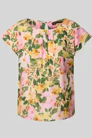 More & More Blouseshirt met knoopsluiting aan de achterkant
