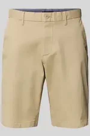 Tommy Hilfiger Relaxed fit korte chino van een mix van katoen en elastaan