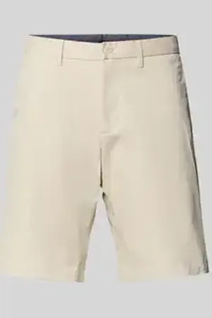 Tommy Hilfiger Relaxed fit korte chino van een mix van katoen en elastaan