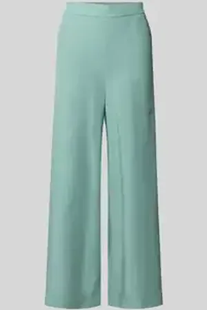 Marc O’ Polo Wide leg culotte van een mix van lyocell en linnen