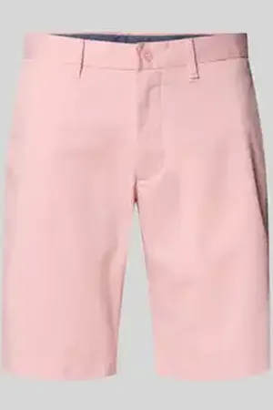 Tommy Hilfiger Slim fit korte chino van een mix van katoen en elastaan