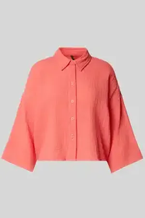 VERO MODA Loose fit overhemdblouse van puur katoen, model 