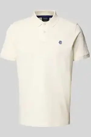 McNeal Regular fit poloshirt met labelstitching