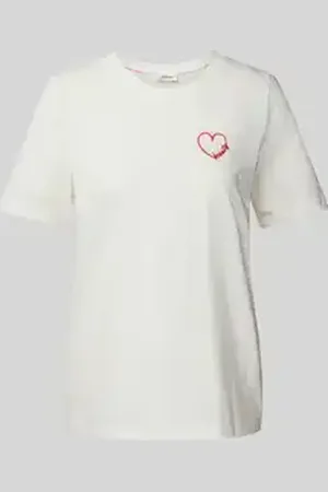 QS by s.Oliver Regular fit T-shirt van puur katoen
