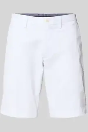 Tommy Hilfiger Slim fit korte chino van een mix van katoen en elastaan