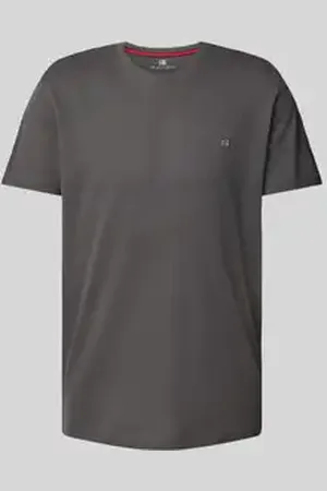 Christian Berg T-shirt met labelstitching