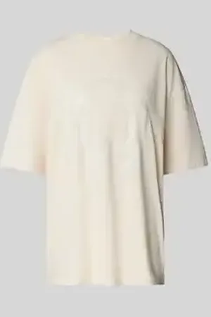 Hugo Blue Oversized T-shirt van puur katoen