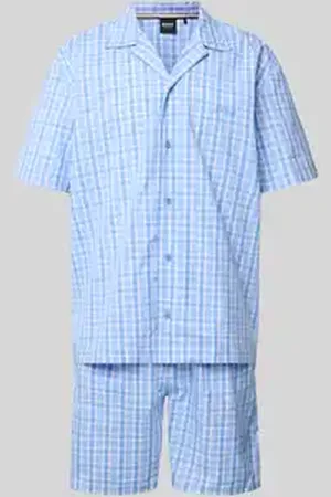 HUGO BOSS Pyjama met labelstitching, model 