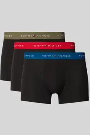 Tommy Hilfiger Regular fit boxershort van een mix van katoen en elastaan in een set van 3 stuks