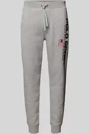 Ralph Lauren Slim fit sweatpants met labelprint