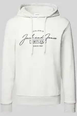 JACK & JONES Hoodie met labelprint, model 
