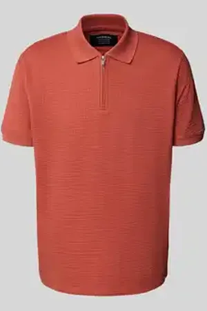 McNeal Poloshirt met korte ritssluiting