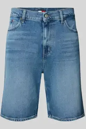 Tommy Hilfiger Relaxed fit korte jeans van een mix van katoen en elastaan