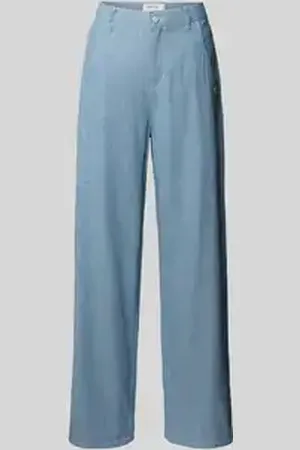Gang Wide fit broek in denimlook, model 