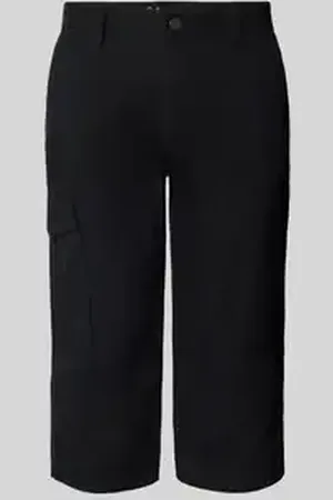 QS by s.Oliver Relaxed fit bermuda van katoenmix