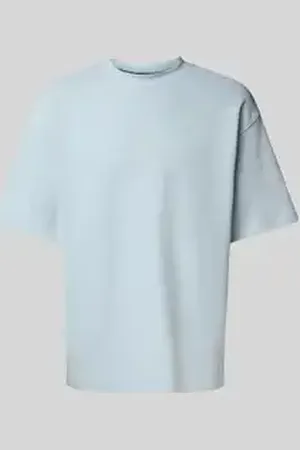 Hugo Blue Relaxed fit T-shirt met ronde hals