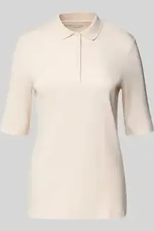 Christian Berg Poloshirt met korte knoopsluiting