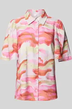 Y.A.S Regular fit overhemdblouse met 1/2-mouwen, model 