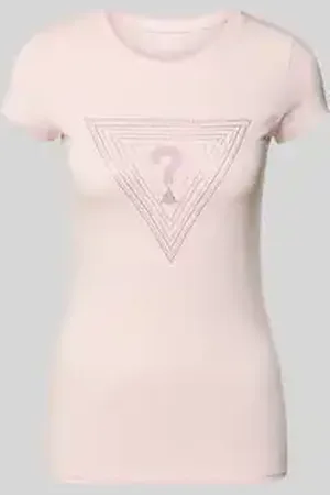 Guess T-shirt met siersteentjes
