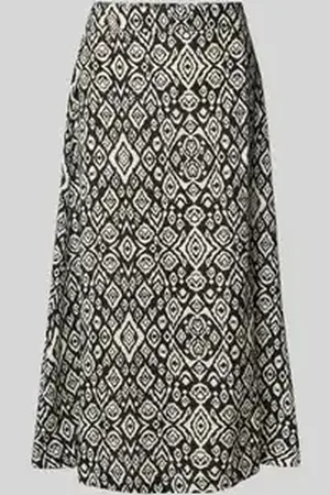 Ichi Midirok van een mix van linnen en viscose, model 
