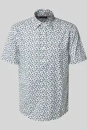 Tommy Hilfiger Regular fit vrijetijdsoverhemd van puur katoen