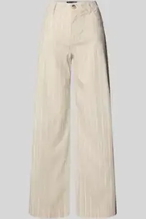 Buena Vista Broek met wijde pijpen en steekzakken