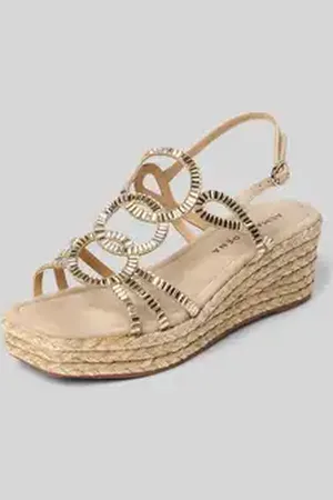 Alma en Pena Sandalen met plateauzool