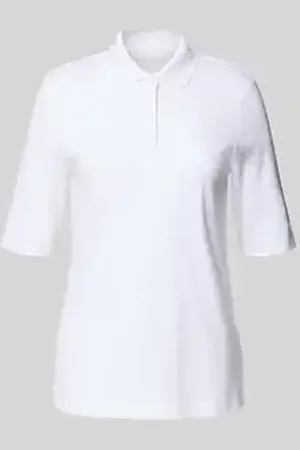 Christian Berg Poloshirt met korte knoopsluiting