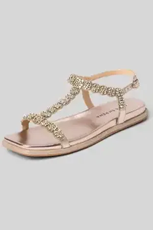 Alma en Pena Sandalen met strass-steentjes