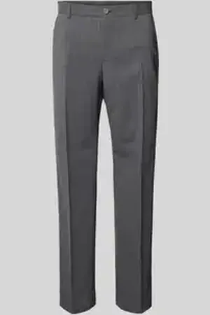 Strellson Relaxed fit pantalon van linnenmix, model 