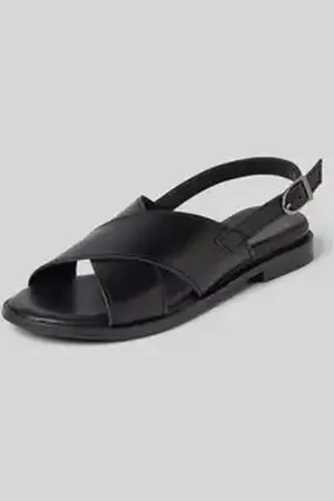 Tamaris Sandalen van leer met riempjes en doornsluiting