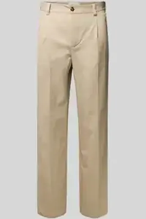 Casual Friday Broek met persplooien, model 