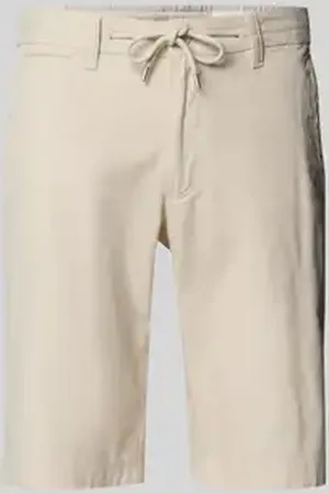 QS by s.Oliver Regular fit korte chino van katoenmix