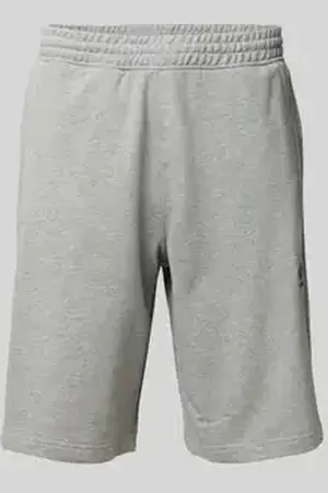 adidas Korte broek met elastische band en labelstitching