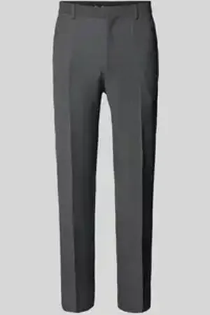 HUGO BOSS Pantalon met persplooien, model 