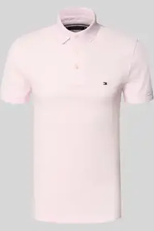 Tommy Hilfiger Slim fit poloshirt van een mix van katoen en elastaan
