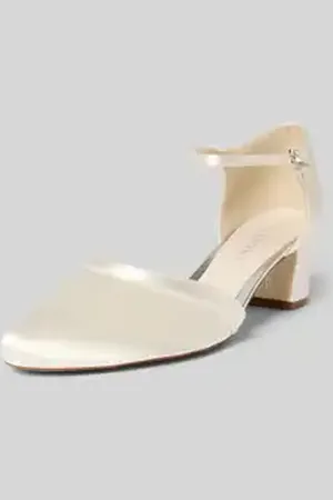 Rainbow Club Bruidsschoenen met blokhak, model 