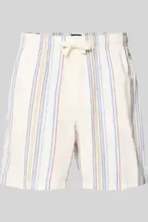 Tommy Hilfiger Loose fit korte strandbroek van puur katoen