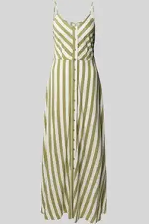 Y.A.S Maxi-jurk van viscose met knoopsluiting