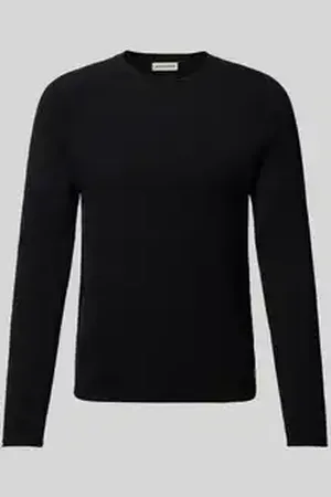 JACK & JONES Gebreide pullover met labelpatch, model 