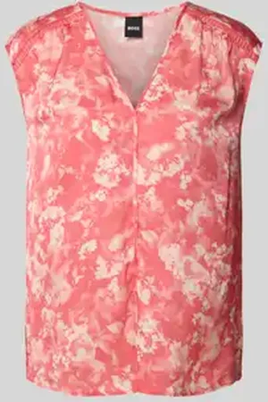 HUGO BOSS Blousetop met V-hals, model 