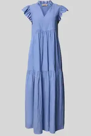 Mos Mosh Midi-jurk in laagjeslook, model 