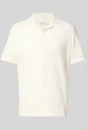 Casual Friday Regular fit vrijetijdsoverhemd met broderie anglaise, model 