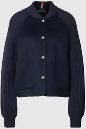 Tommy Hilfiger Wollen jack met steekzakken
